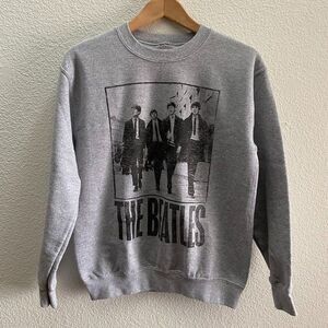 The Beatles Apple Corp 2019 Gray Crew Neck Sweatshirt Adult Unisex Small